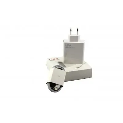 Зарядний пристрій USB Adapter 9172 з кабелем Type-C 120W