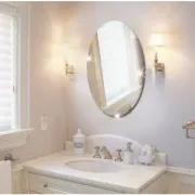 Дзеркало Акрилове Декоративне Овальне (Самоклійне) 27см?42см?1мм