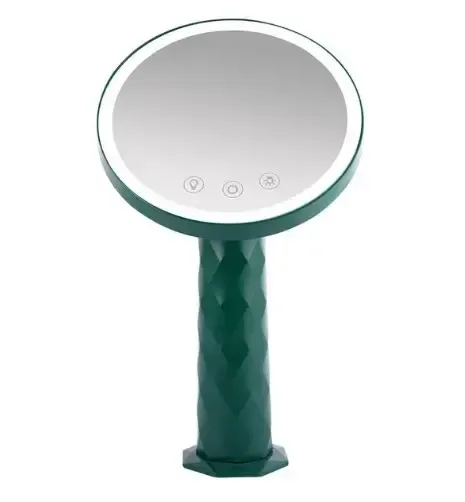 Дзеркало-нічник з підсвічуванням LED TVT-09 кругле