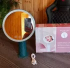 Дзеркало-нічник з підсвічуванням LED TVT-09 кругле