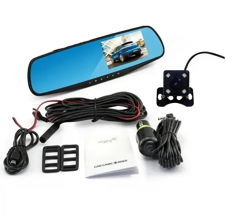 Дзеркало відеореєстратор із камерою заднього вигляду DVR 1433EH