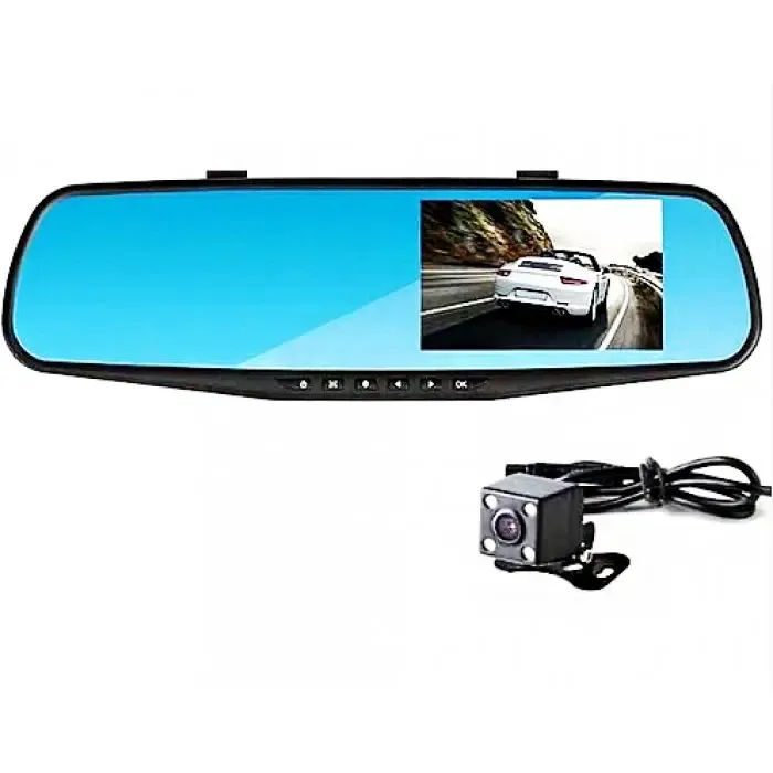 Дзеркало відеореєстратор із камерою заднього вигляду DVR 1433EH