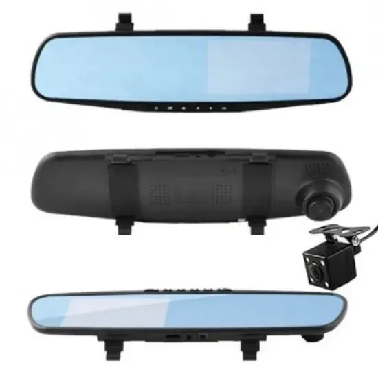 Дзеркало відеореєстратор із камерою заднього вигляду DVR 1433EH