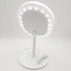 Дзеркало з Led підсвічуванням  овальне косметичне для макіяжу.