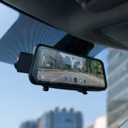 Дзеркало-відеореєстратор з камерою заднього виду та сенсорним екраном, H02