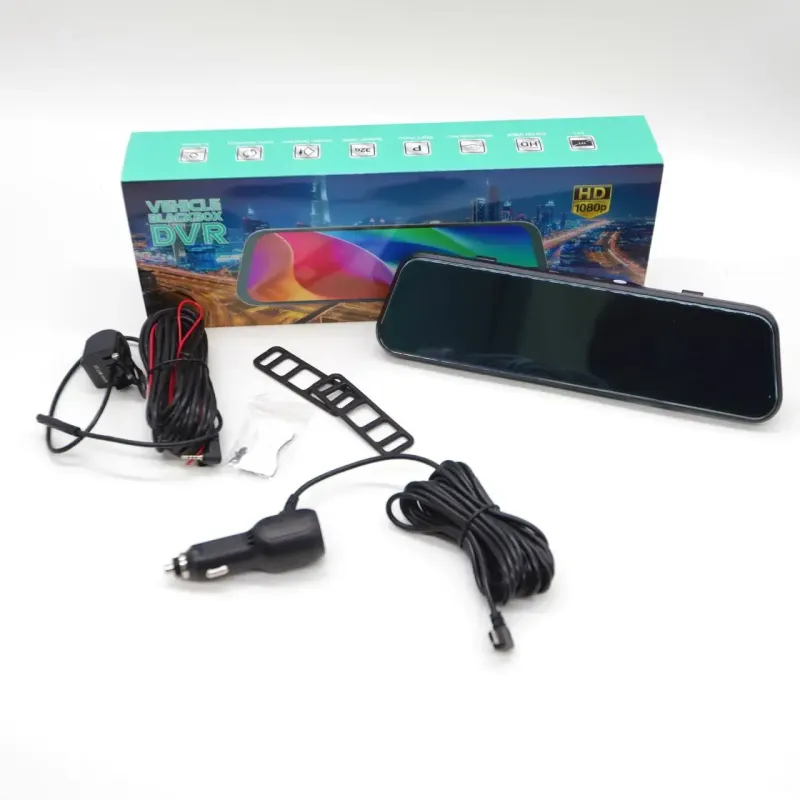 Дзеркало-відеореєстратор з камерою заднього виду та сенсорним екраном, H02