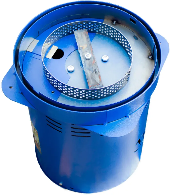 Зернодробилка Білорусь ДЗ-25 (1.3 кВт, 300 кг/год). Кормоподрібнювач із баком 25 л. ДКУ