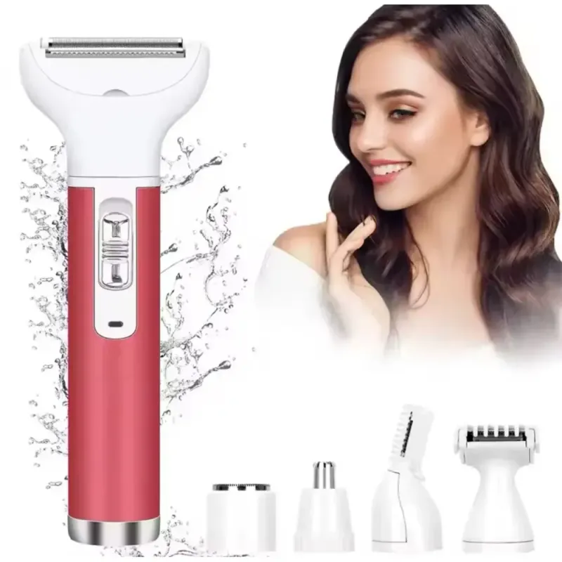 Жіночий набір для видалення волосся Life 5 в 1 Portable Mini Shaver XD-3011 (тример, епілятор, бритва)