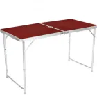 Стіл туристичний складаний для пікніка для риболовлі+ 4 стільці 120*60*70 Коричневий Folding Table